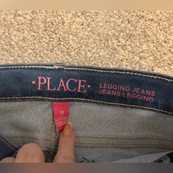 Two Pairs NWOT Girls Cat & Jack Skinny Jeans Size 10 - Picture 6 of 7